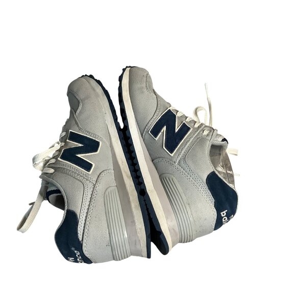 New Balance Womens WL574HRS Gray & Navy Sneakers Size 9 US athletic running - Picture 9 of 10